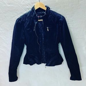 Guess Black Zip up Jacket